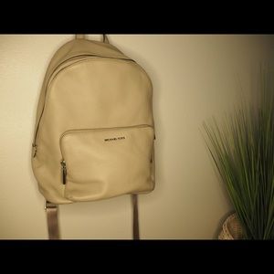Michael Kors Grey Backpack